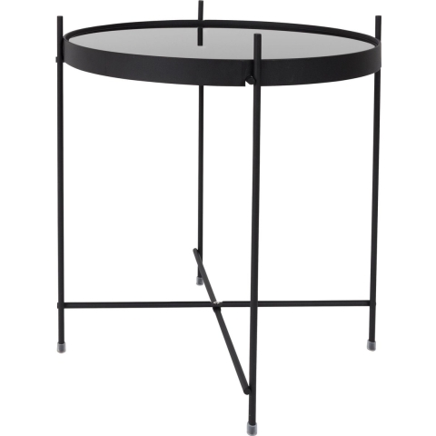 Zuiver Cupid Bijzettafel Zwart 43x43