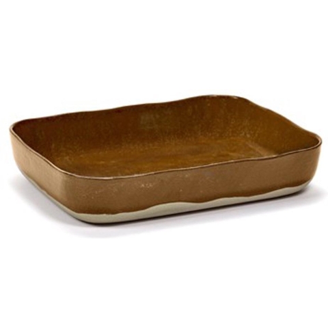 Serax La Nouvelle Table By Merci Ovenschaal Ocher/brown