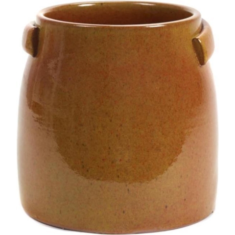 Serax Jars Pottery By Serax Bloempot MediumØ25 Orange