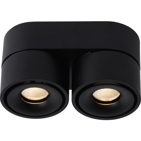 Lucide Yumiko 2 Spot LED Zwart