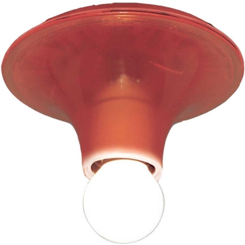 Artemide Teti Wandlamp Transparant Oranje
