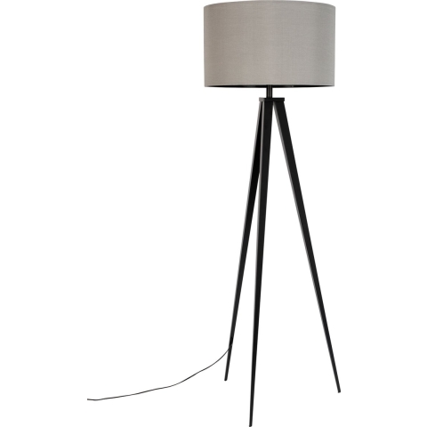Zuiver Tripod Vloerlamp Driepoot Grijs Zwart Onderstel