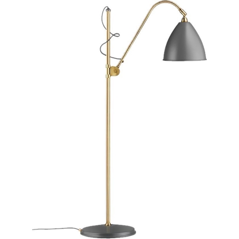 Gubi Bestlite BL3 Vloerlamp Medium Messing/grijs