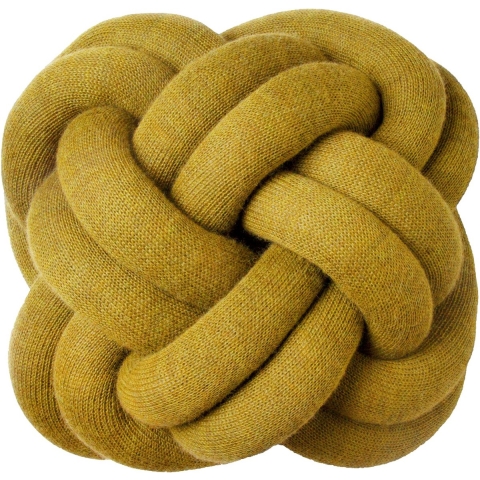 Design House Stockholm Knot Kussen 30x30 Geel