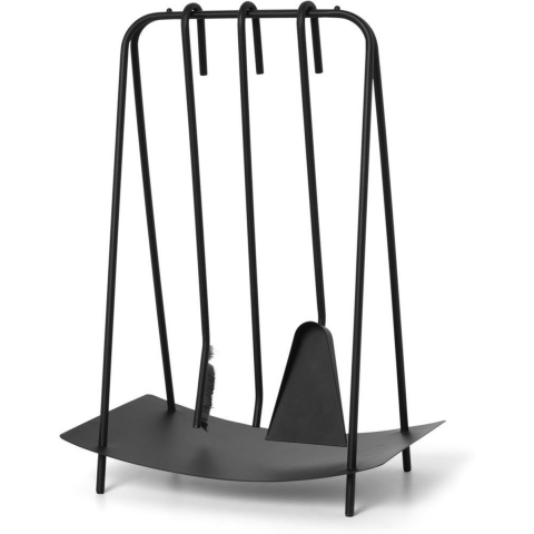 Ferm Living Port Openhaardset Zwart