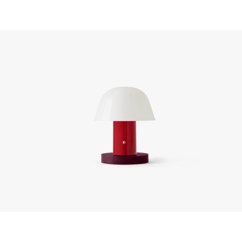 &tradition Setago JH27 Tafellamp LED Oplaadbaar Maroon&Grape