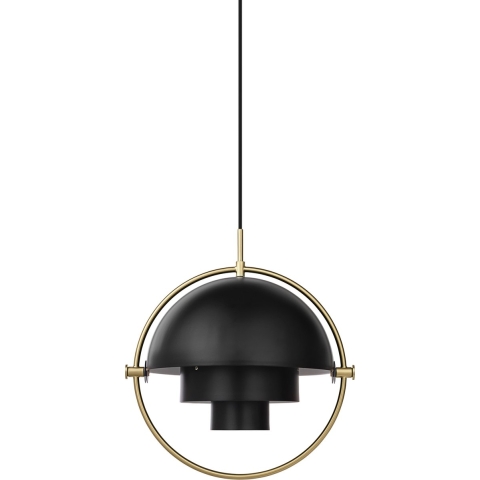 Gubi Multi-Lite HanglampØ36 Large Messing/zwart