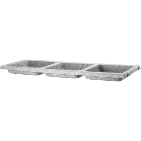 String Furniture Bowl Shelf Felt 78x30 Lichtgrijs