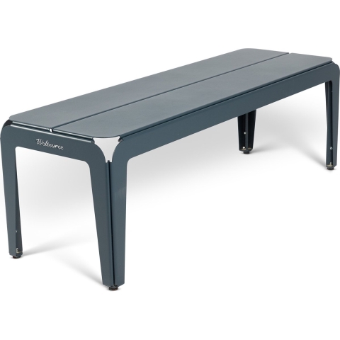 Weltevree Bended Tuinbank Grey Blue