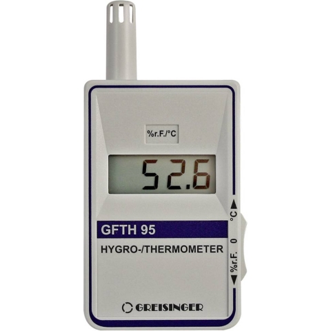 Greisinger GFTH 95 Luchtvochtigheidsmeter (hygrometer) 10 % Hrel 95 % Hrel