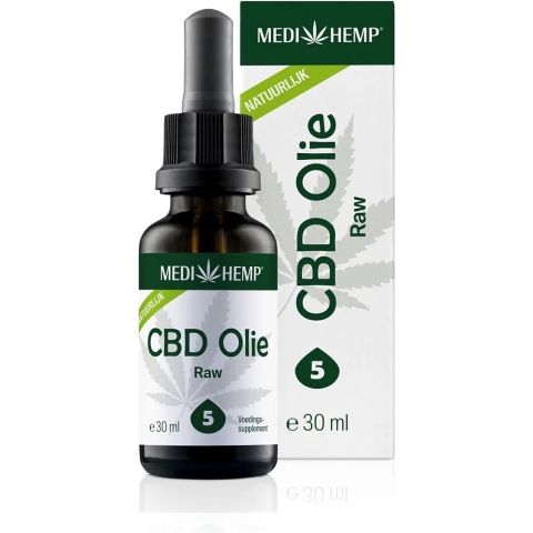 MediHemp CBD Olie Raw 5%