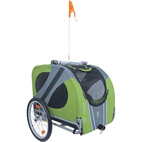 DoggyRide Fietskar Novel- Zonder stang - Groen/grijs