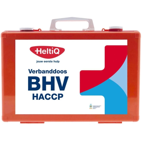 HeltiQ Verbanddoos Modulair BHV HACCP Oranje