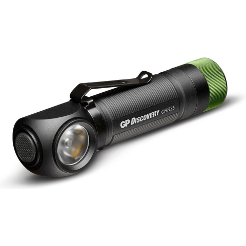 GP CH35 Hoofdlamp - 650lumen - 1x 18650 - GPDISHLCH35BL131