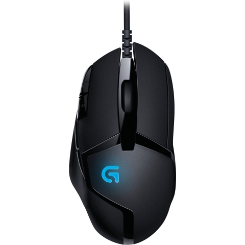 Logitech Gaming G402 Hyperion Fury Gaming-muis USB Optisch Zwart 8 Toetsen 4000 dpi