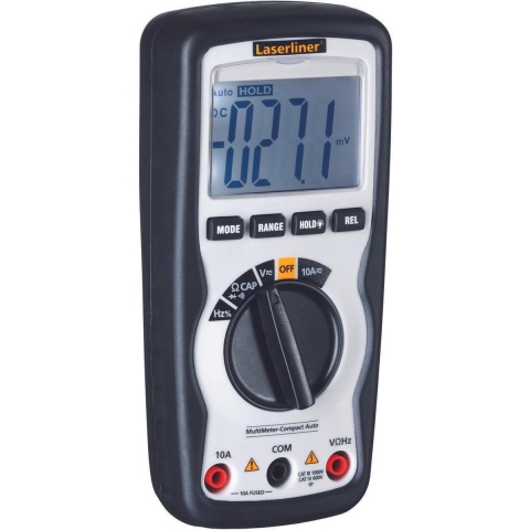 Laserliner Multimeter Digitaal CAT IV 600 V Weergave (counts): 4000