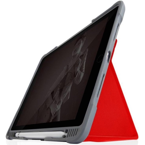 STM Goods Dux Plus Duo Outdoor cover Rood, Transparant Tabletcover