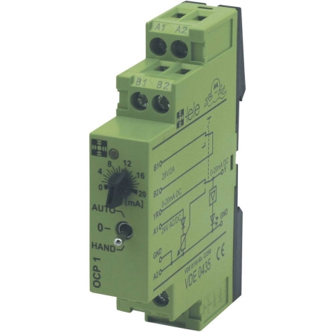 tele OCP1 24VAC/DC 0 - 20MA Koppelrelais 24 V/DC, 24 V/AC 1 stuk(s)