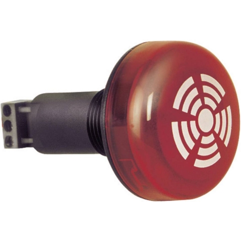 Werma Signaltechnik Combi-signaalgever LED 150.100.68 Rood Continulicht 230 V/AC 80 dB