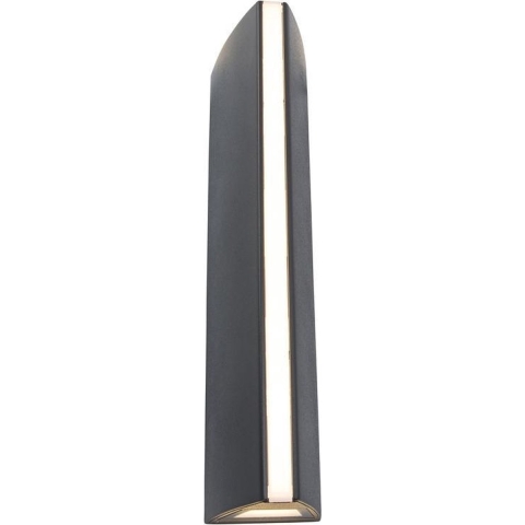 Lutec Leo 5192701335 LED-buitenlamp (wand) 14 W Donkergrijs