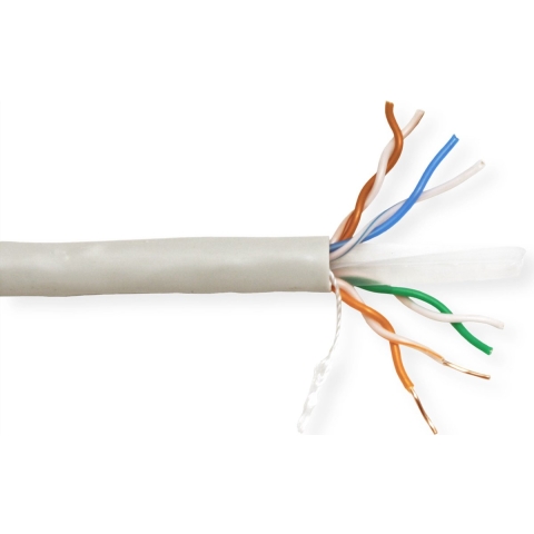 Value 21.99.0995 Netwerkkabel CAT 6 U/UTP Grijs 300 m