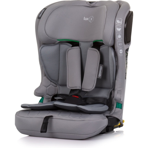 Chipolino Lux X Autostoel i Size 76 150 cm ISOFIX Graniet