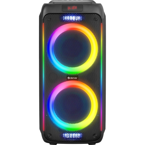 Denver BPS458 Bluetooth luidspreker USB, AUX Zwart