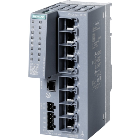 Siemens 6GK5208-0BA00-2AC2 Netwerk switch 10 / 100 MBit/s