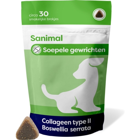 Sanimal Soepele gewrichten met boswellia voor de hond 3 x 90 g