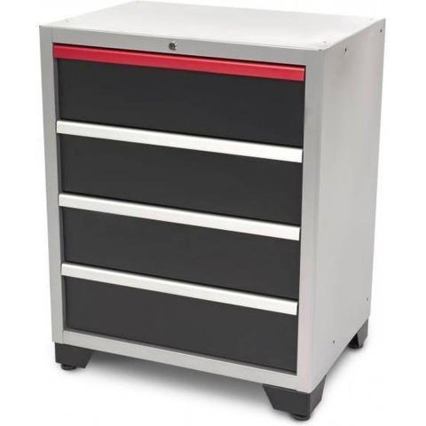 HBM 4 laden DeLUXE PROFI gereedschapskast voor werkplaatsinrichting