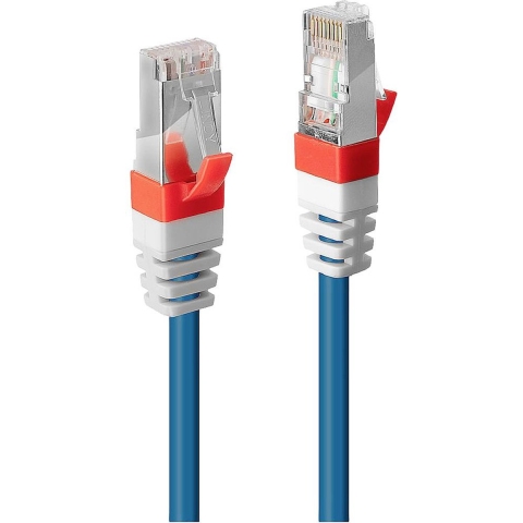 LINDY 45381 RJ45 Netwerkkabel, patchkabel 20.00 m Blauw 1 stuk(s)