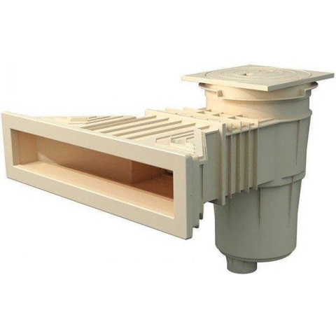 AstralPool Skimmer ABS NORM beige 17,5 liter folie / paneel / prefab