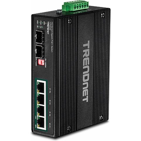 TrendNet TI-PG62B Industrial Ethernet Switch 10 / 100 / 1000 MBit/s