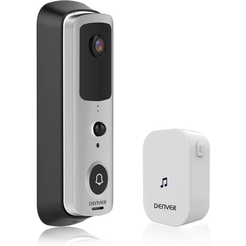 Denver Denver SHV-120 Deurintercom-module voor Video-deurintercom WiFi Wit, Zwart