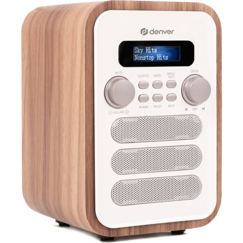 Denver DAB-48 White | Radio’s | Beeld&Geluid - Audio | 5706751052477