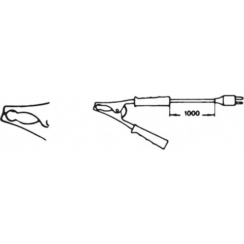 Greisinger GTZ 300 Tangsensor -65 tot 150 °C Sensortype K