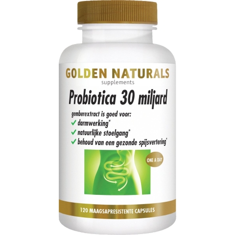 Golden Naturals Probiotica 30 Miljard Capsules