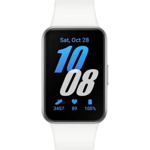 Samsung Galaxy Fit3 4,06 cm (1.6") AMOLED 40 mm Digitaal 256 x 402 Pixels Touchscreen Zilver