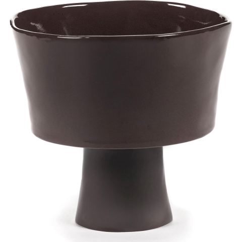 Serax La Mère By Marie Michielssen Serveerschaal Ø30,5 Dark Brown