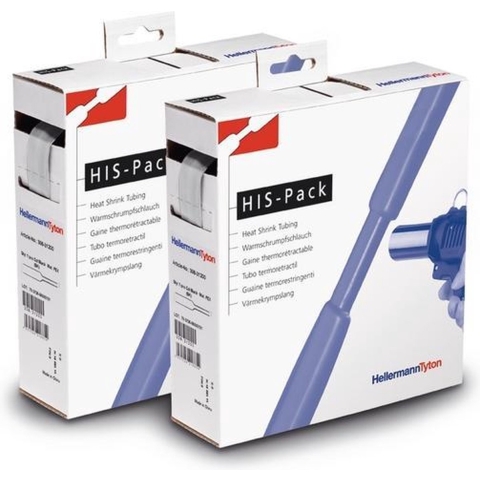 HellermannTyton 300-32543 Krimpkous zonder lijm Transparant 25.40 mm 12.70 mm Krimpverhouding:2:1 5 m