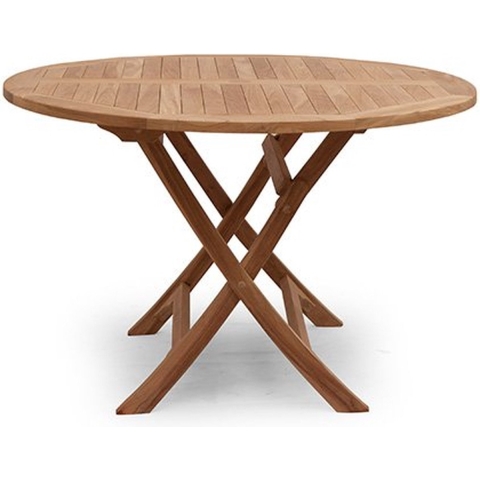 Teak klaptafel Sanana 70cm - Buitengewoon de Boet
