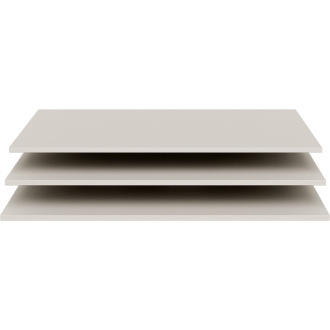 WOOOD Pure Legplankenset tbv Gardarobekast - MDF - Dust - 76x53x92