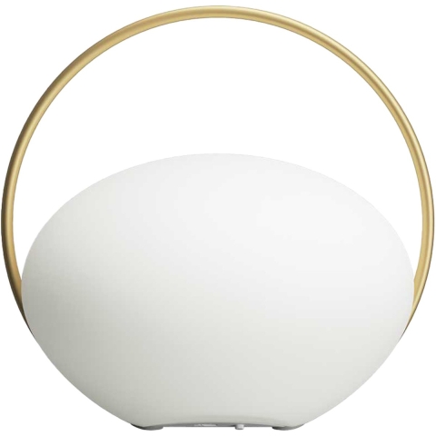 Umage Orbit draagbare LED tafellamp wit - Ø 19,5 cm