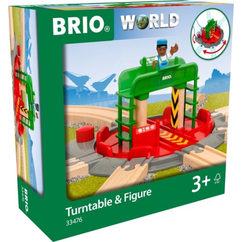 BRIO Draaitafel en figuurtje - 33476