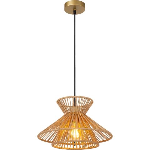 Lucide TASMAN Hanglamp 1xE27 - Naturel