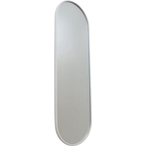 Fragix Boston Passpiegel Ovaal - Wit - Metaal - 130x40