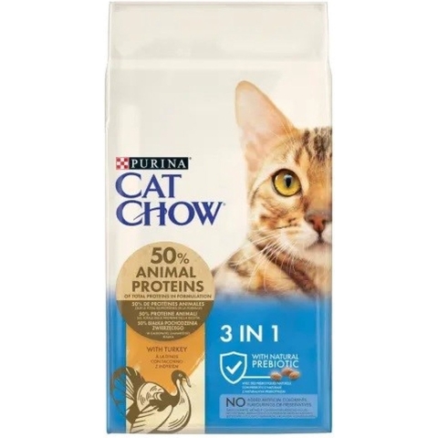 Cat Chow Special Care 3in1 met Kalkoen - 15 kg