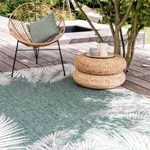 Eva Interior Buitenkleed Groen Leaf 160 x 230 cm