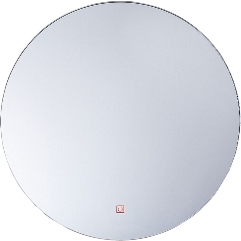 Beliani - CALLAC - LED-spiegel - Zilver - Glas