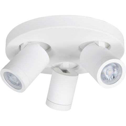 HighLight badkamer spot Oliver 3L rond IP44 - wit